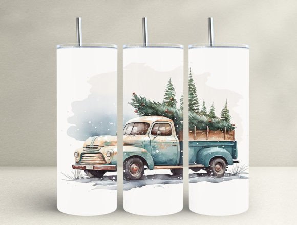 Download 1980s Square Body Truck 20oz Tumbler - 1980s Collection