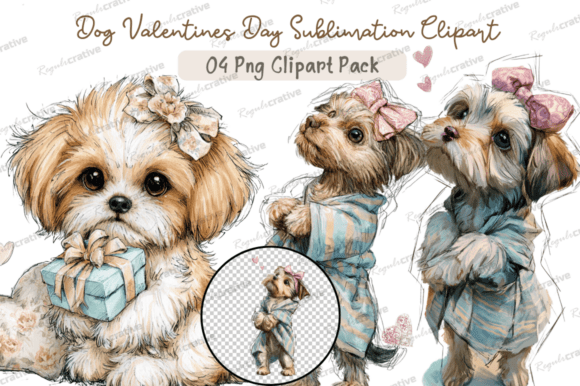 Download Dog Valentines Day Clipart,Whimsical Dog - Whimsical Collection