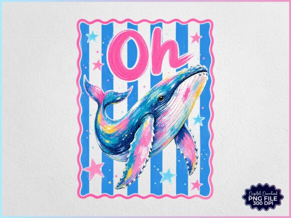 Download Oh Whale Cute Whale Preppy PNG - Cute whale Collection