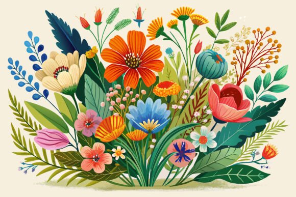 Download Boho Watercolor Wildflowers - Boho watercolor Collection