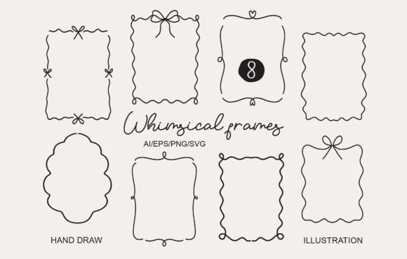 Download Whimsical Frames Clipart Set - Whimsical Collection